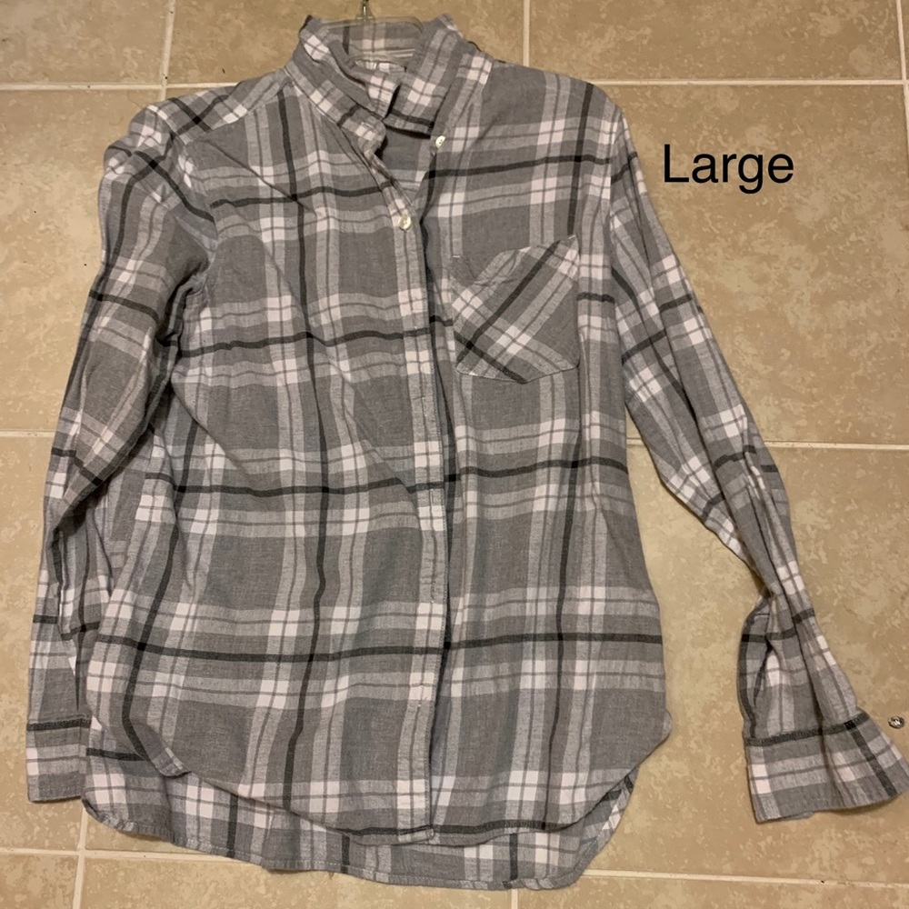 Long sleeve flannel